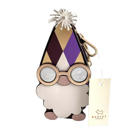 Radley keyring dark red - keyring,
