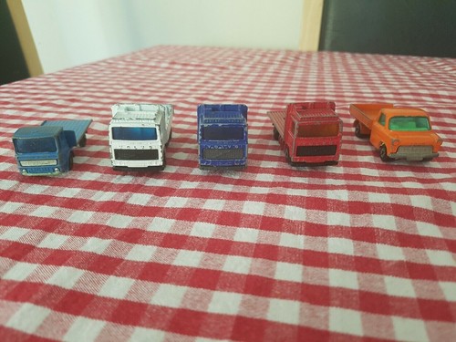 Lesney matchbox flatbed lorry - lesney,