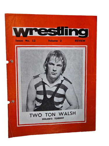 Wrestling programme town - wrestling, at