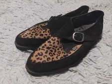 Mens Leppard Print TUK Creepers Size 9. Rockabilly Psychobilly