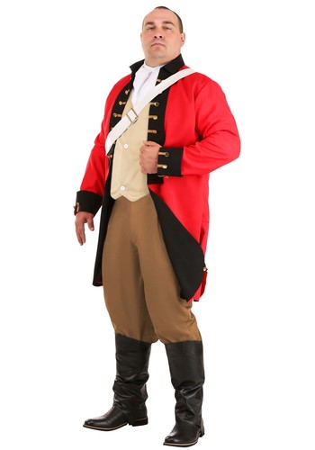 Adult british red coat - coat, plus