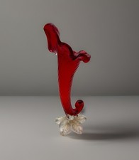 Vintage Italian ART GLASS RUBY