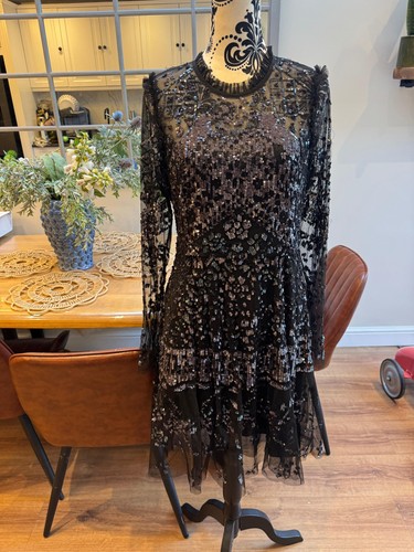 Needle thread black sequin - thread,