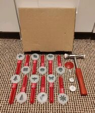 Excellent Condition Sizzix Paddle Punch Set For Cutting/Punching Card & Fabric
