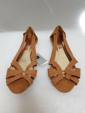 Women's/Ladies Mustard Tan BHS Flat Sandals UK(7)EU(41)US(8)