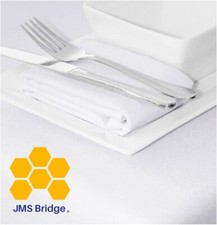 White Cotton Napkins Christmas
