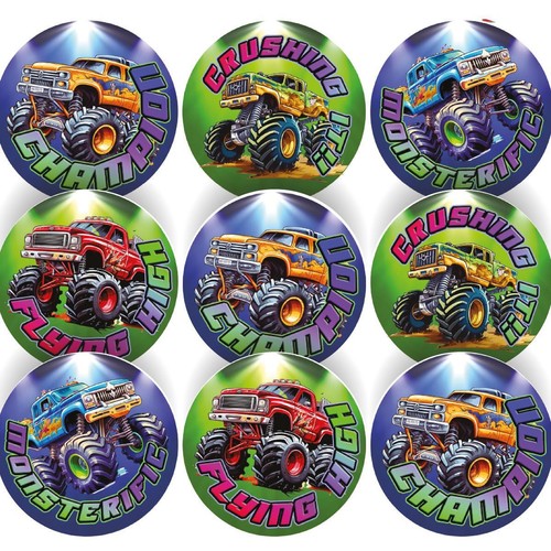 144 monster truck children - truck, children's