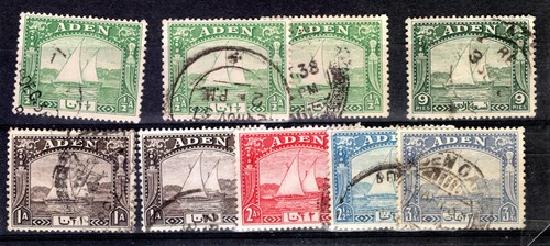 Aden 1937 7 dhows - to, 5
