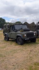 British Army 110 Tithonus Landrover Defender 1987