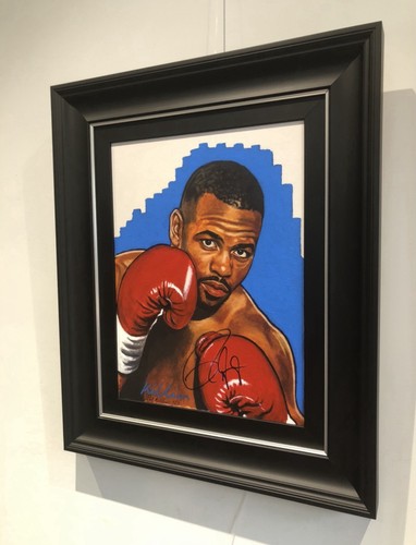 Roy jones signed hand - roy,