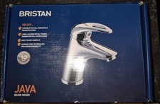 Bristan J BAS C Java Chrome Single Lever Basin Mixer Tap With Clicker Waste