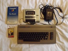 commodore 64 computer bundle (loft find - spares or repair)