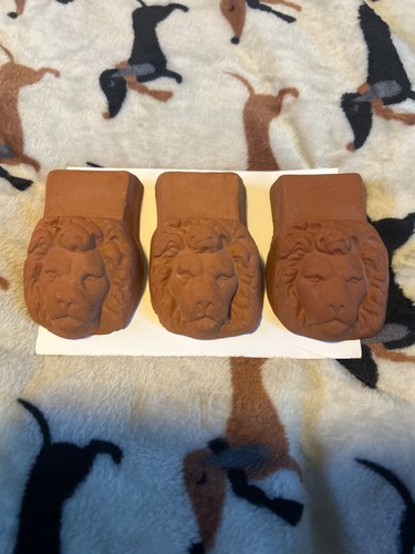 Terracota lion head planter - lion,
