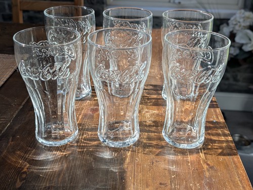 Coca cola glasses set 6 - set, of