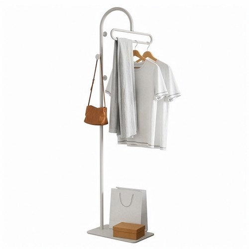 Freestanding coat rack with - freestanding,