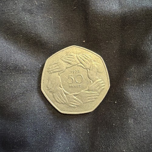 1973 50p fifty - 50p,