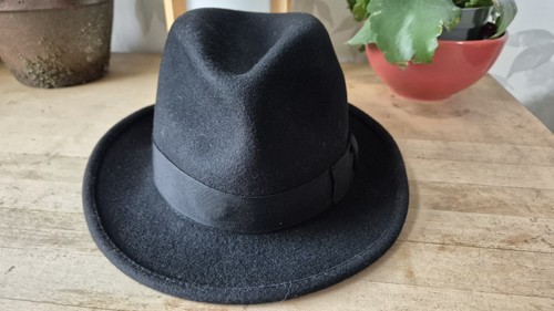 Christys london black fedora - christys',