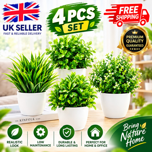 Set artificial plants - set,