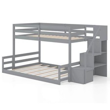 Twin Over Full Low Bunk Bed
