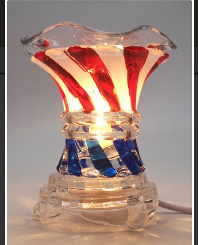 Usa flag electric oil - , oil/wax