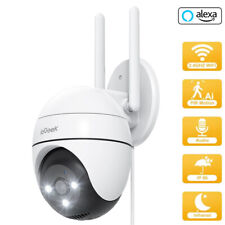 ieGeek Outdoor 360° PTZ Security Camera Home 2K Wireless WiFi CCTV Systems Alexa