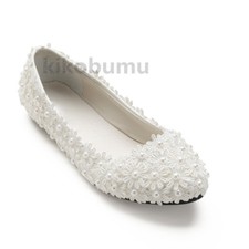 White ivory lace pearls