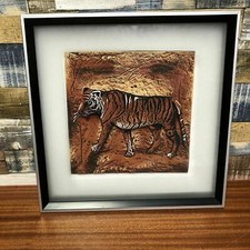 Unusual 3D Mounted Tiger
