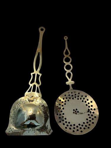 Pair vintage c - 18.c, brass