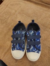Boys Blue Plimsolls Canvas