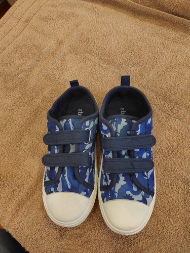 Boys blue plimsolls canvas - plimsolls,