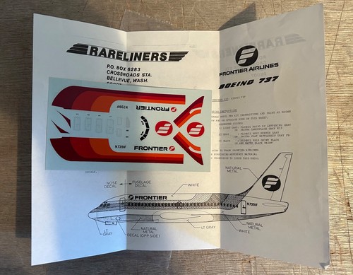 144 scale rarliners decals - scale,