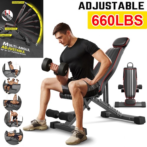 Adjustable weight bench gym - adjustable,