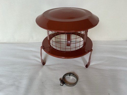 Chimney rain cowl bird guard - rain, /