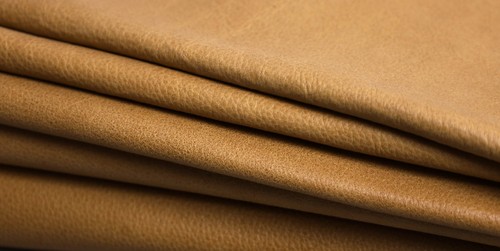 Upholstery brown leather 12x18 - brown,