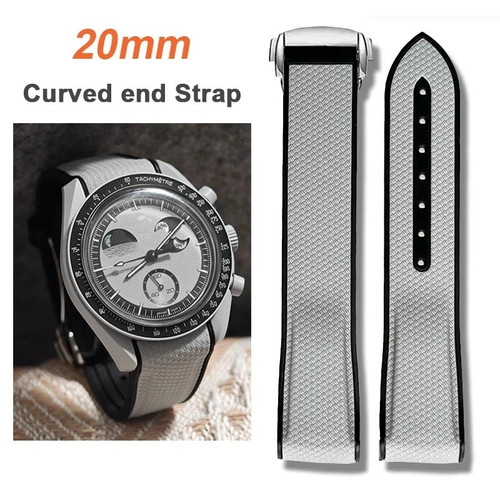 20mm curved end silicone - end,