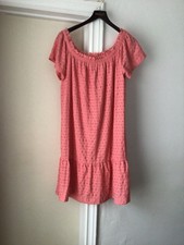A Coral Coloured Summer Dress