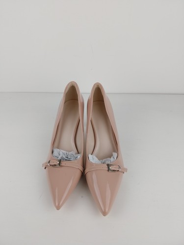Nude patent pointed - nude,