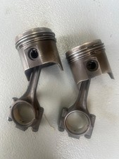 Classic Fiat 500 R Fiat 126 600cc Pair of Engine Pistons & Conrods Complete Used