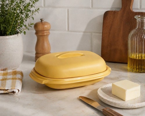 Vintage tupperware butter dish - tupperware,