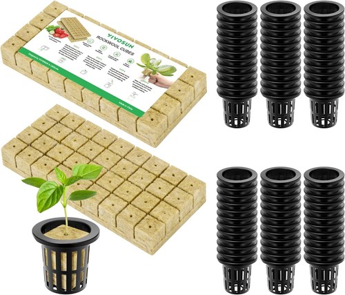 Vivosun plugs rockwool - plugs, 1"