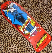 SANTA CRUZ Jeff Grosso Demon Skateboard Deck 10" x 30.1" Red Old School Re Issue
