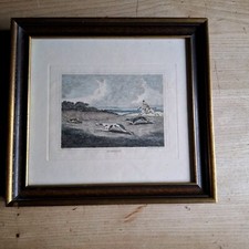 Framed Print Etching Coursing