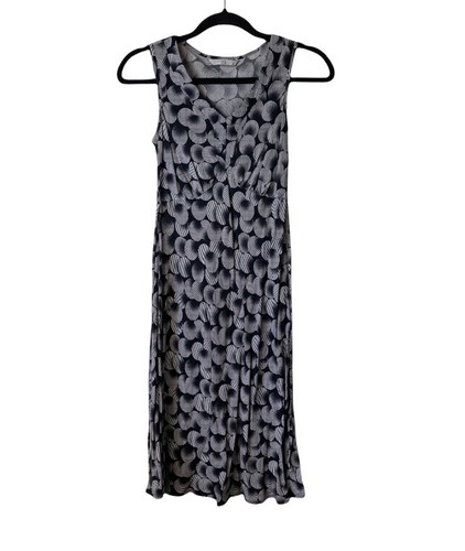Black white circles print - tu,