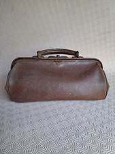 Gladstone Vintage Leather Doctors Bag.