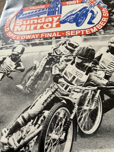 World speedway final programme - world,