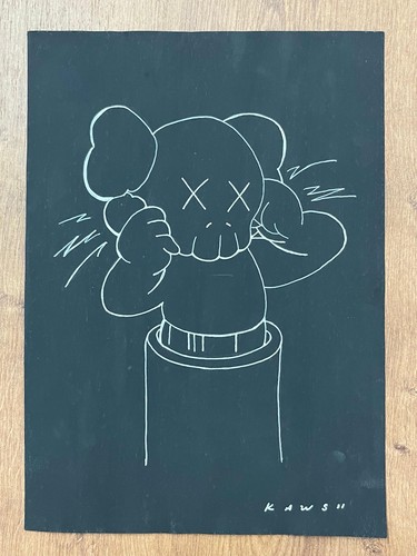 Kaws drawing and - kaws,