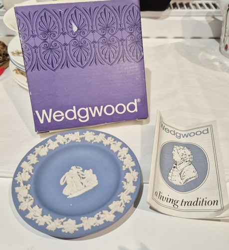 Vintage wedgwood england - vintage, blue