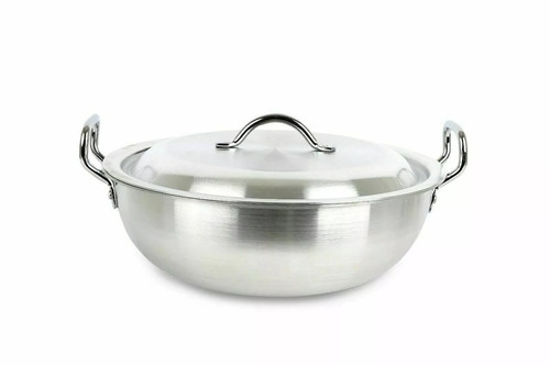 Aluminium wok stir - aluminium, fry