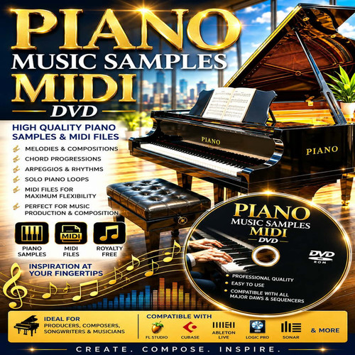 Piano music samples loops - piano,