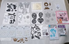 Die Cutters Christmas Needlecraft Dressmaking Birth Letters Numbers Balloons